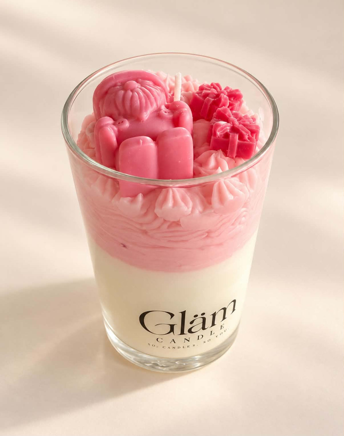 • Gläm Candle – Vahustatud Roosa Unistus