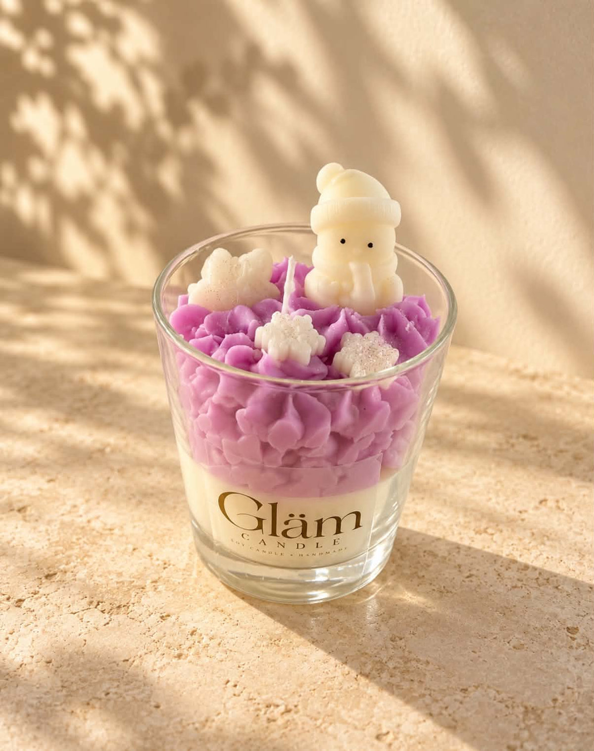 • Gläm Candle – Mustika ja Lumise Maagia Dessert-Küünal